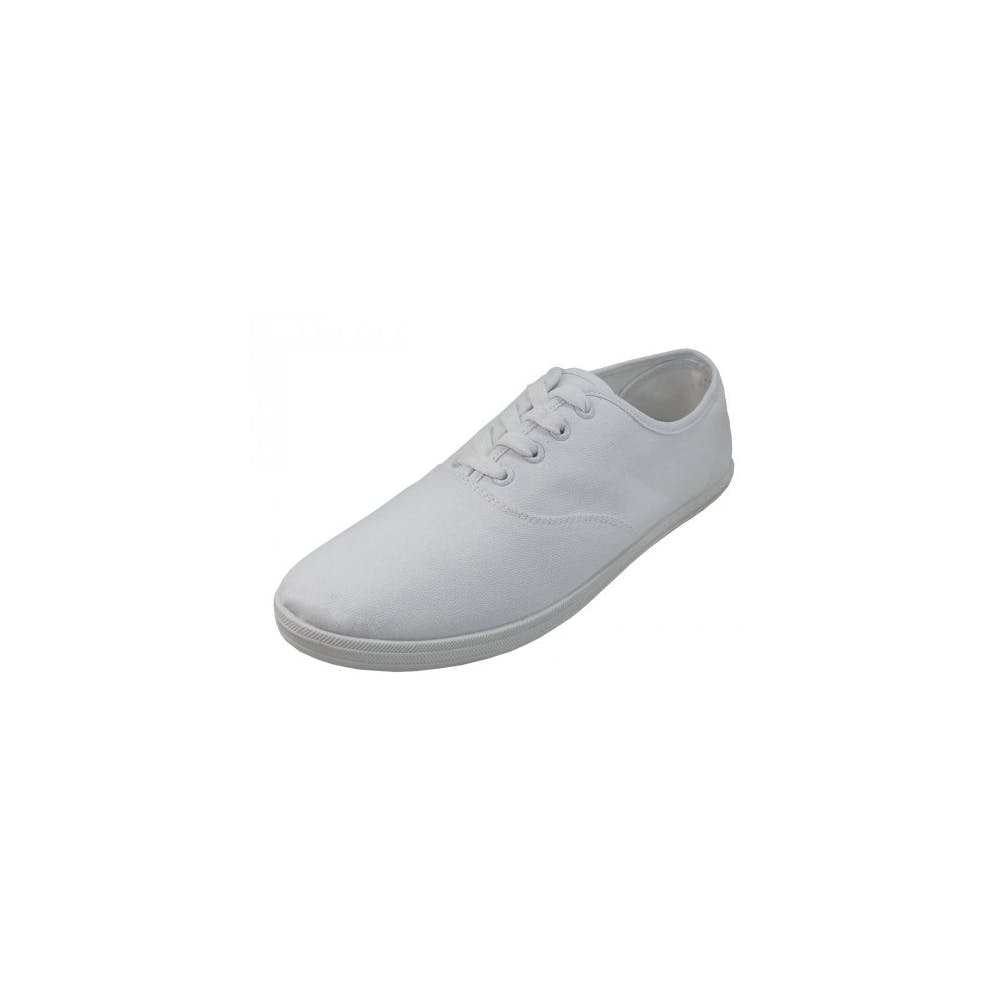 Men's Canvas Shoes - White Sizes 7-13 2