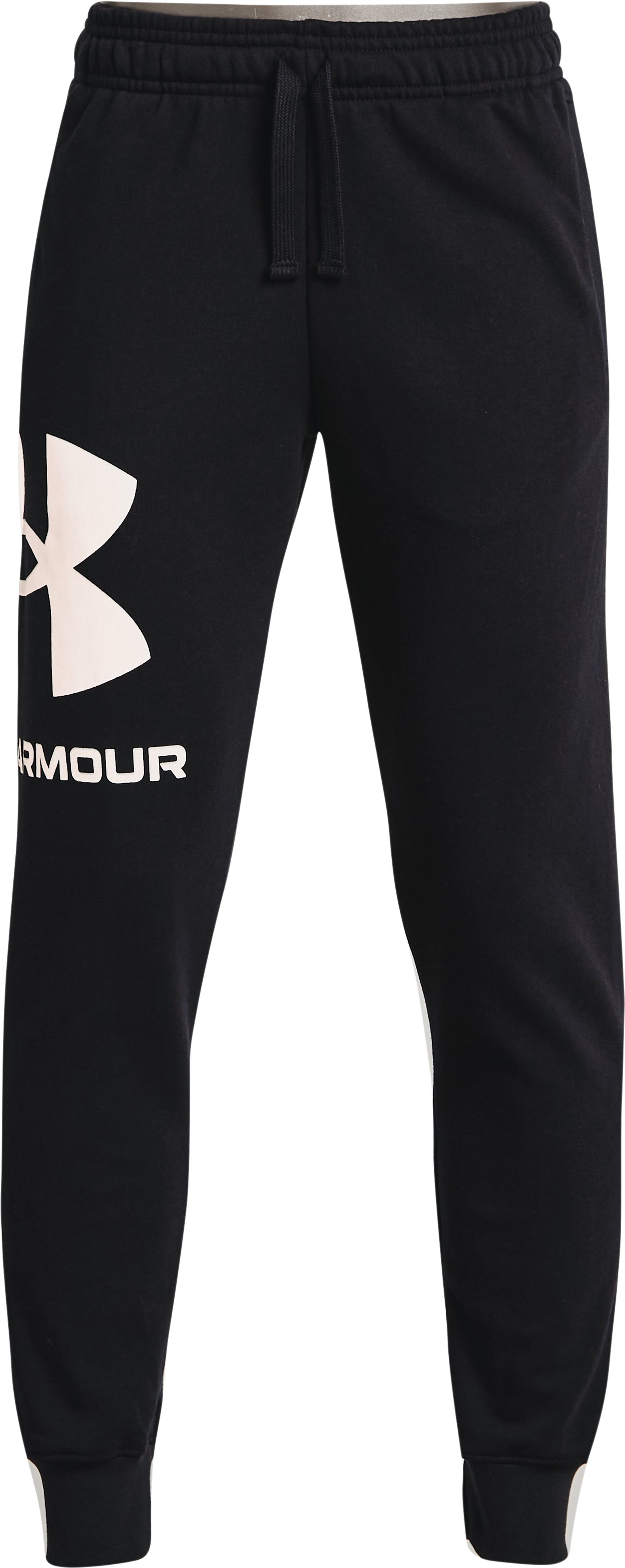 Boys' UA Rival Fleece Logo Joggers  4