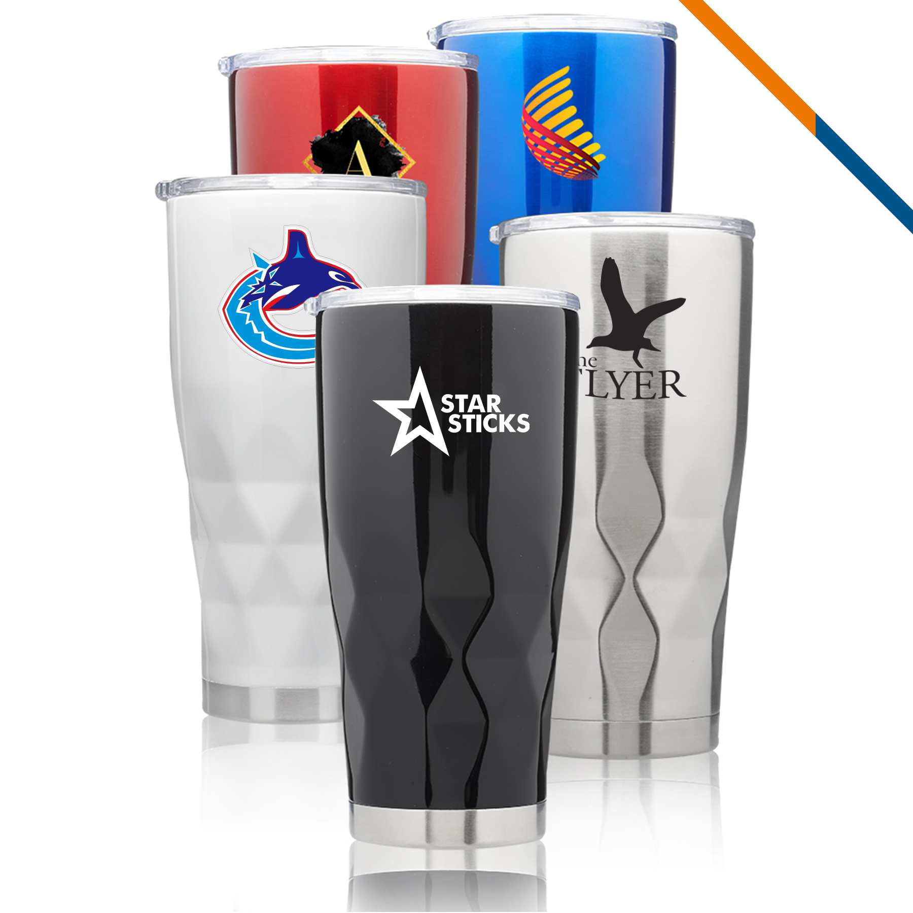 Archi Stainless Steel Travel Mug - 20 OZ. 5