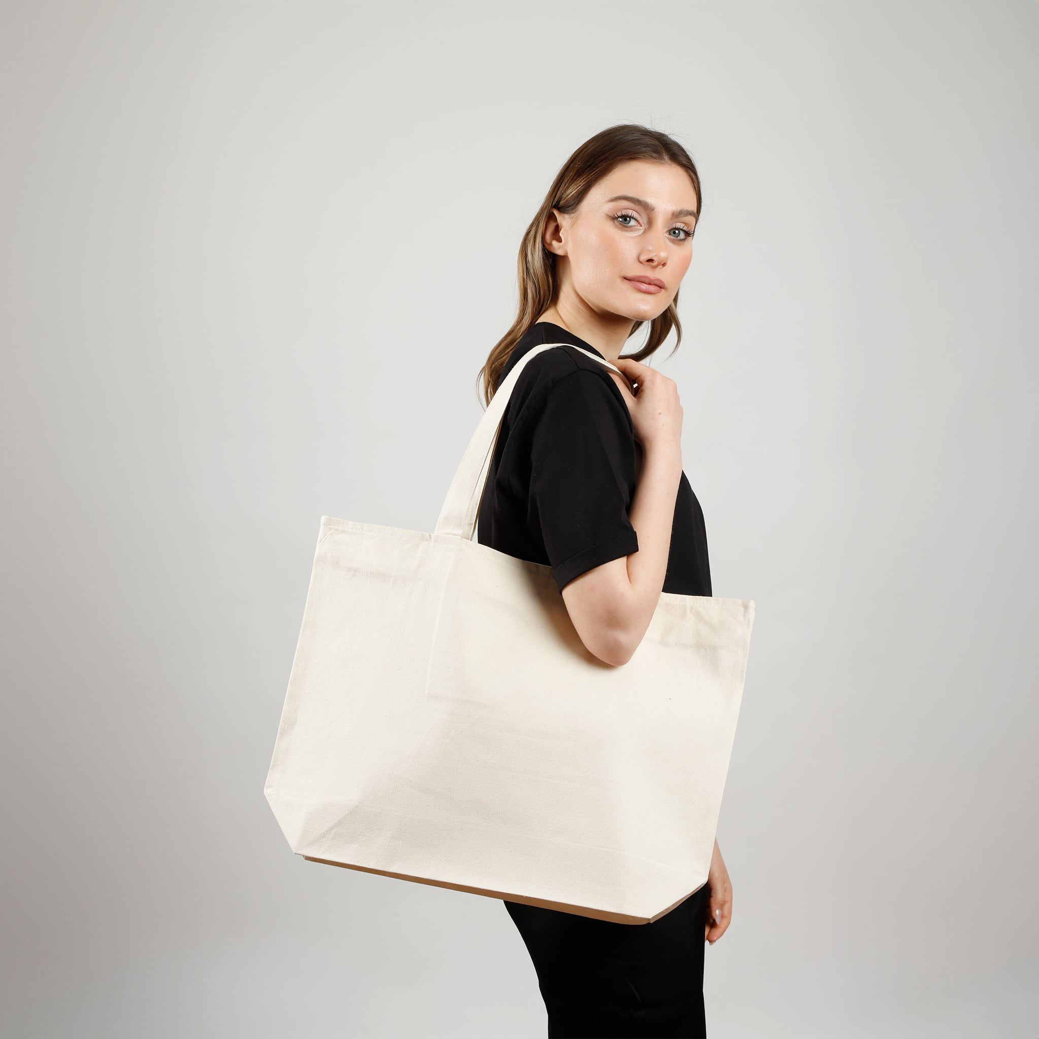 Zip & Go Canvas Tote Bag 32