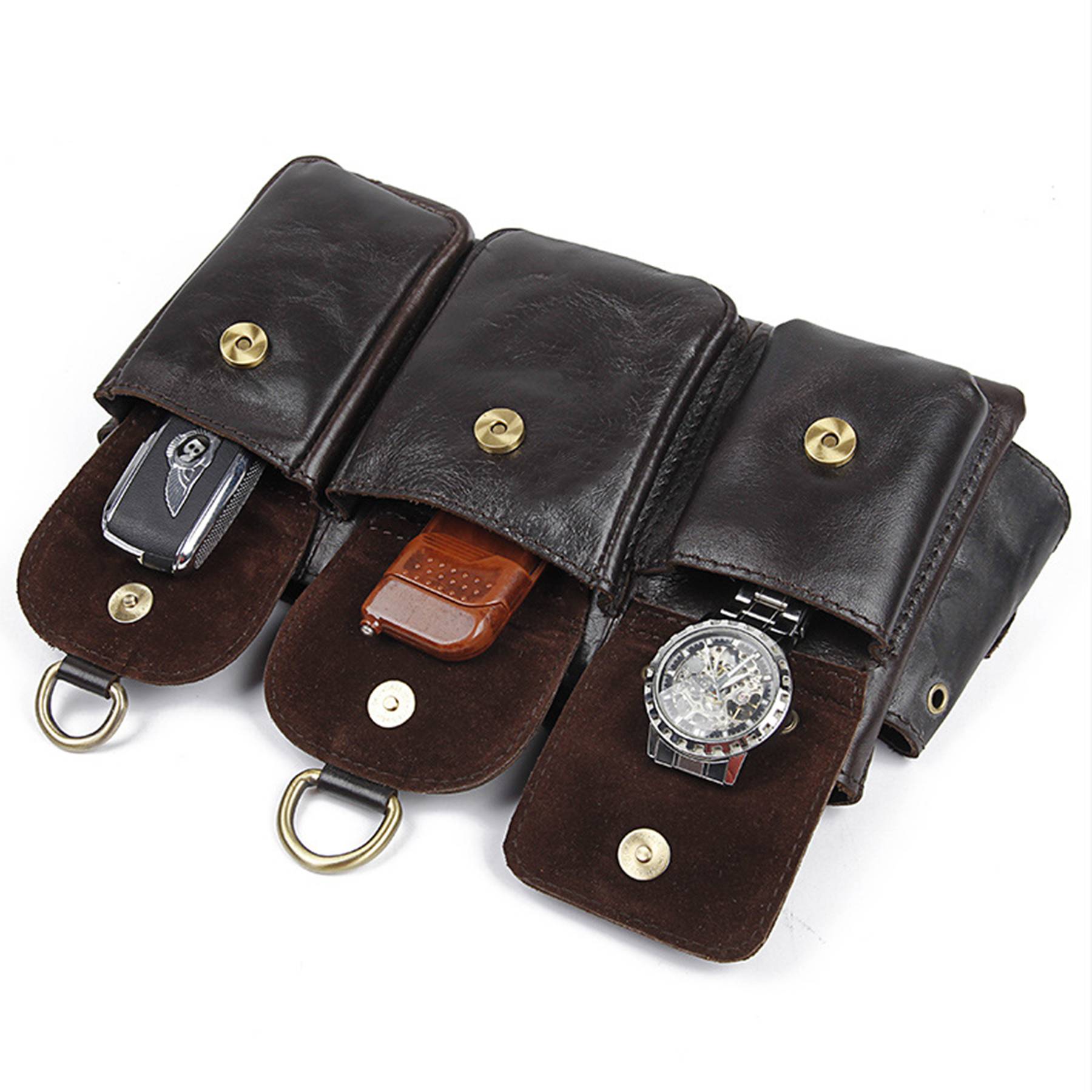 Leather Waterproof Fanny Bag 4