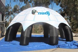 Spider Inflatable Tent, Full Color Digital Print 6 Sides Dome Tent- 20'Dia. 3