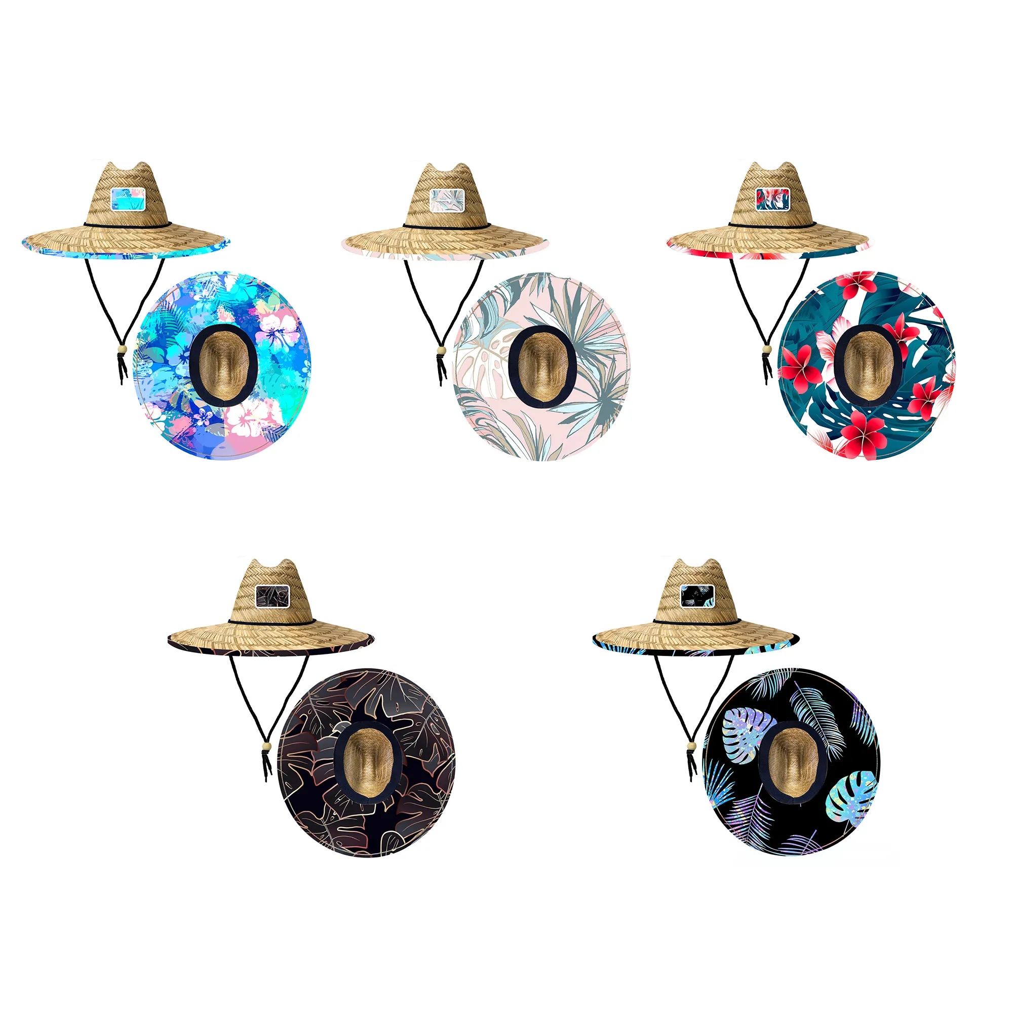 Sun Protection Straw Lifeguard Hat 2