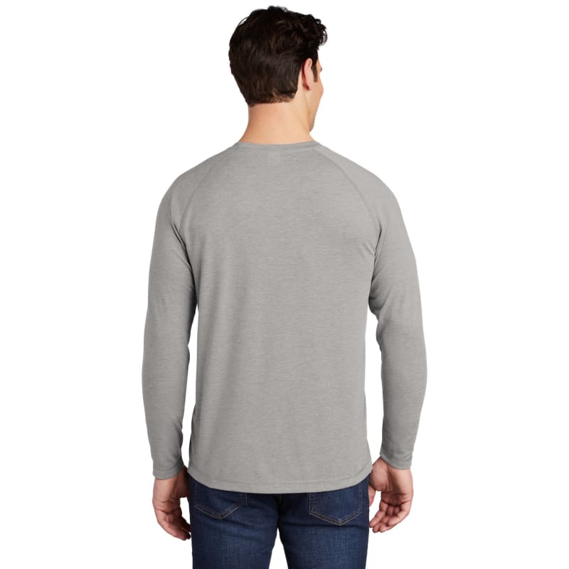 Sport-Tek PosiCharge Long Sleeve Tri-Blend Wicking Raglan Tee 35