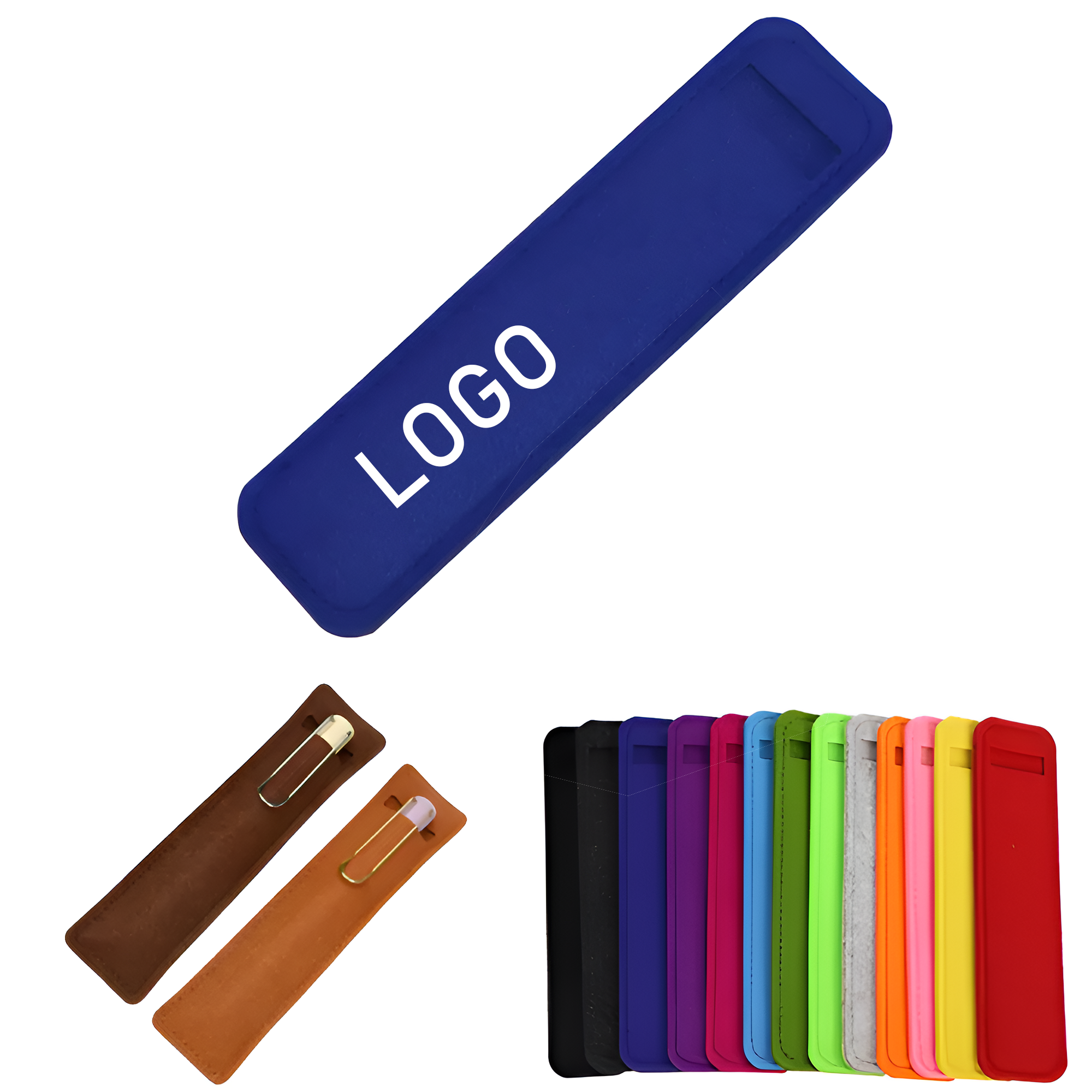 PU Leather Pen Case Holder Fountain Brush Pouch 2