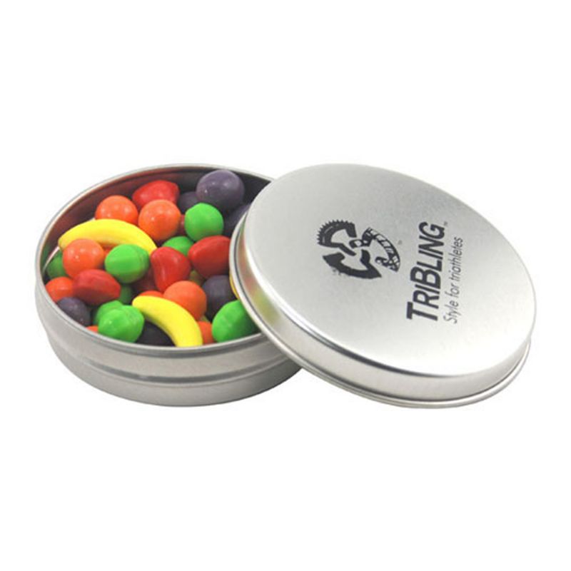 Round Tin with Candy Fruits 1