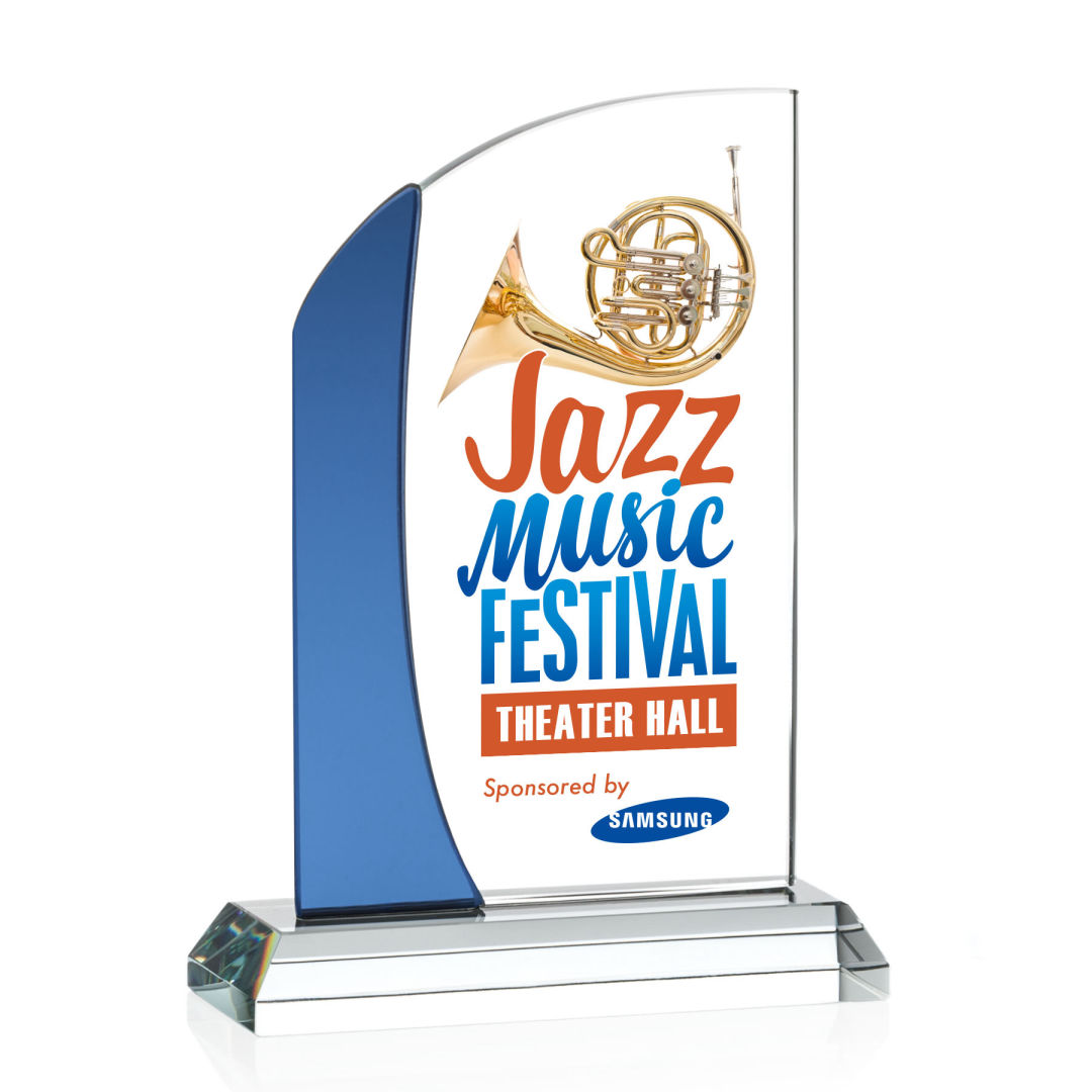 Jarvis VividPrint™ Award - Blue