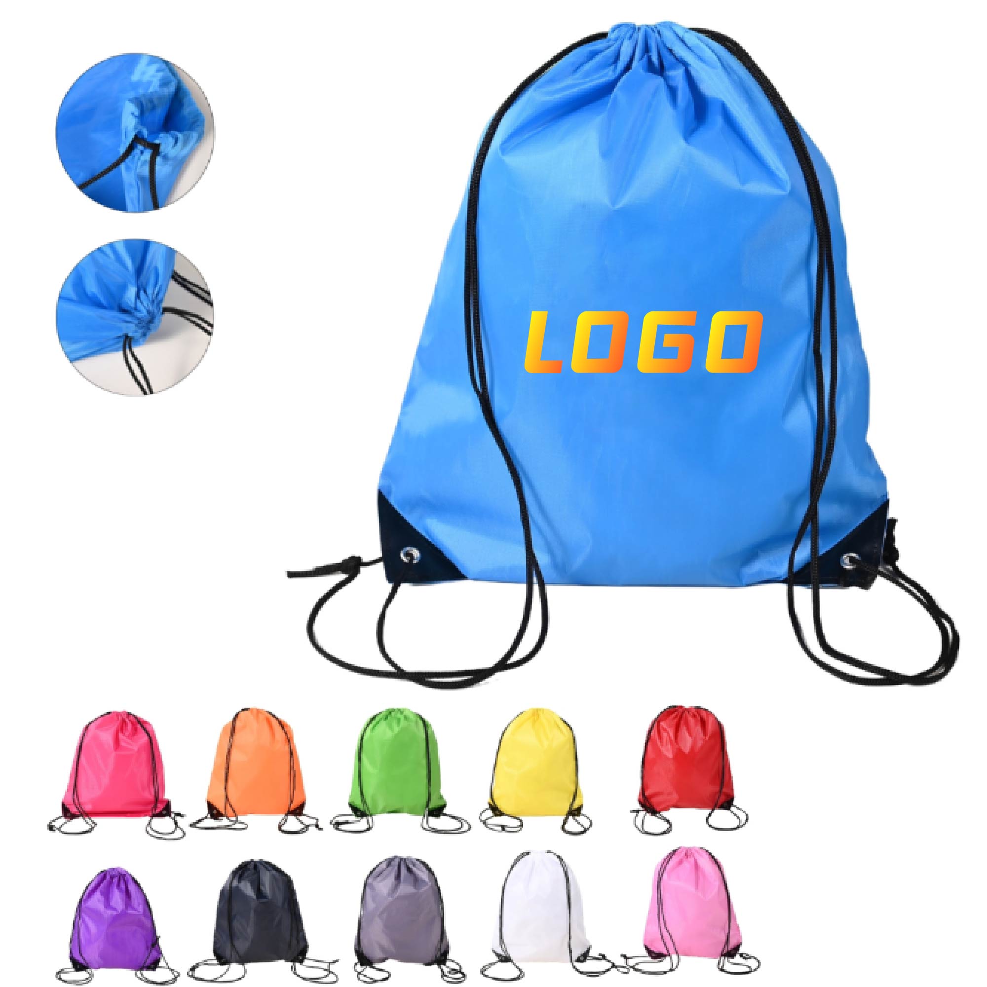 MOQ 10pcs Portable Drawstring Pack 2