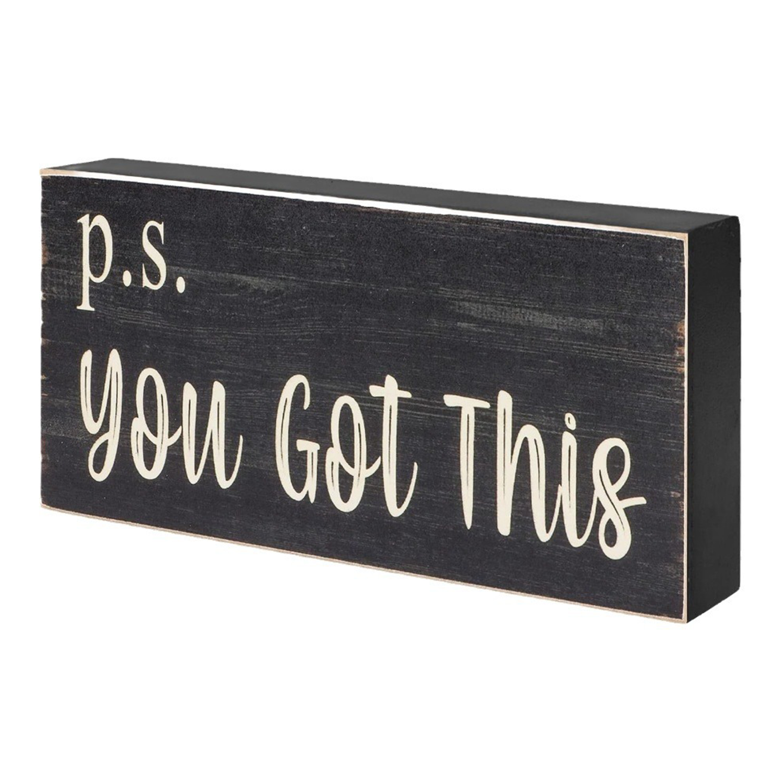 Wooden Desk Decor Box Sign 7