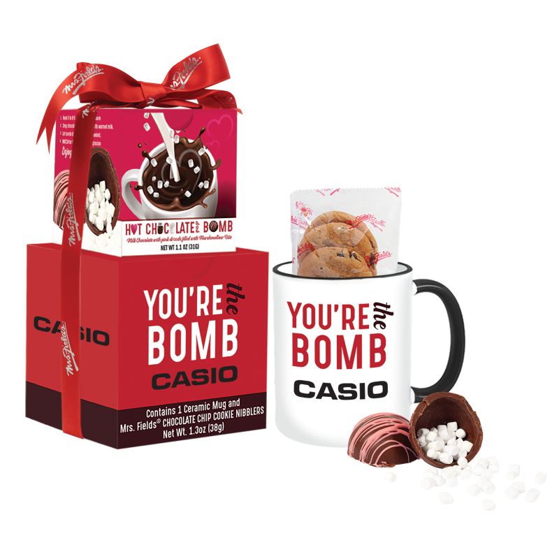Mrs Fields Valentines Mug, Cookies & Hot Cocoa Set 1