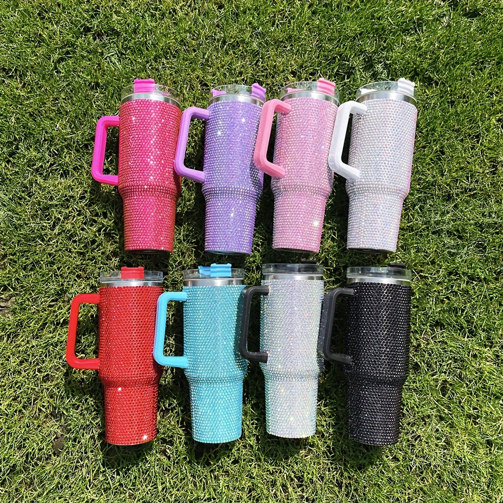 40oz Bling Rhinestone Tumbler 1