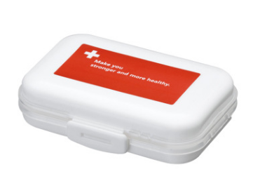 8 Compartments Plastic Waterproof Pill Box 2