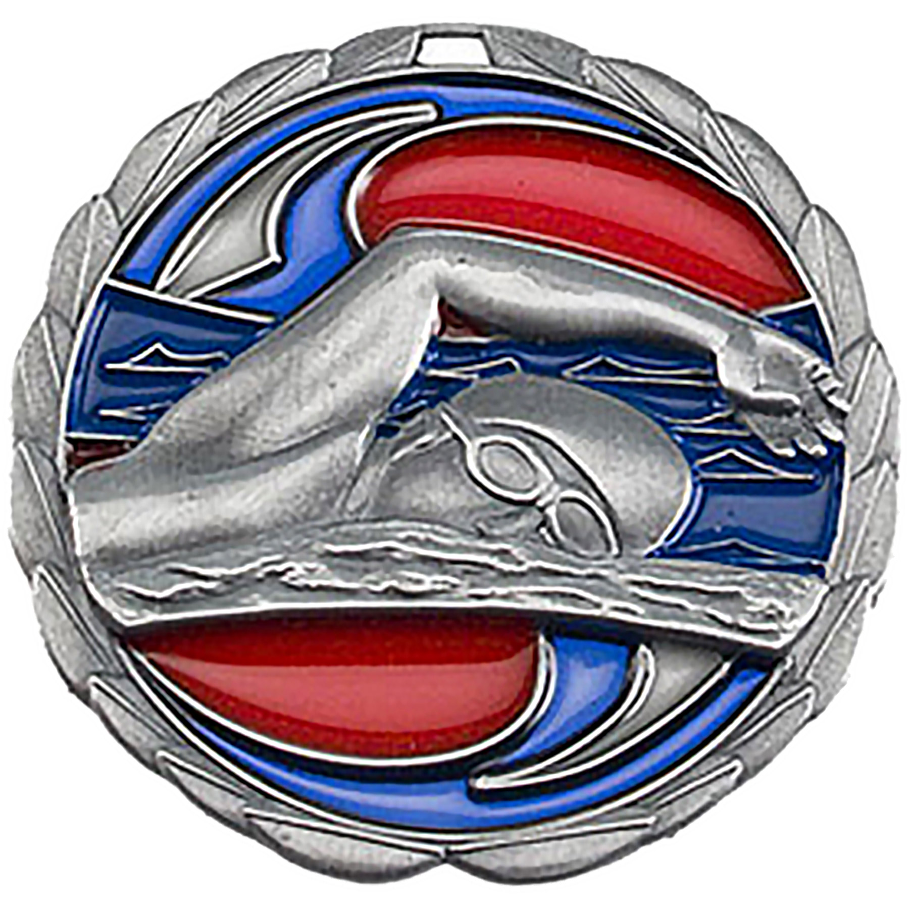 Stock Color Medals: Swimming 2