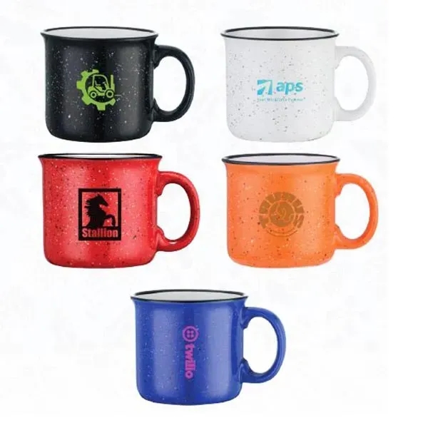 15 Oz. Speckled Campfire Mug