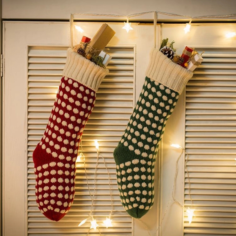 Knitted Christmas Stocking 5