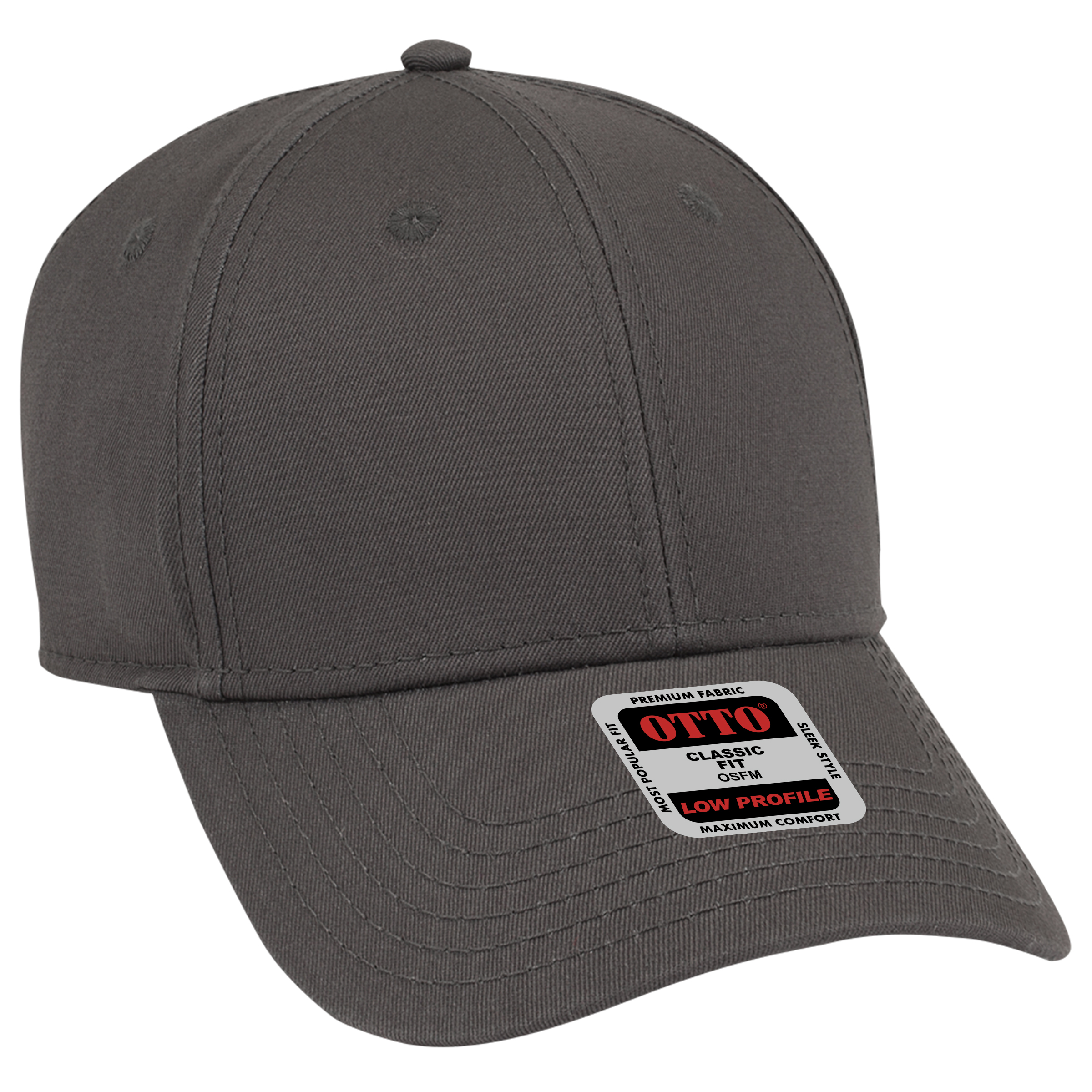 OTTO CAP® 6 Panel Low Profile Baseball Cap 7