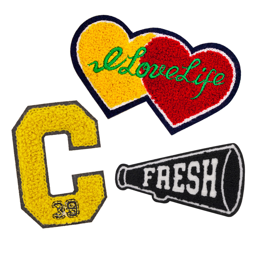 Plush Custom Chenille Patches 4