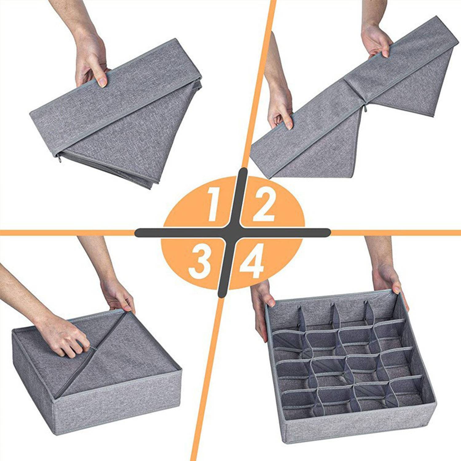 Sock Drawer/Underwear Organizer Divider 2