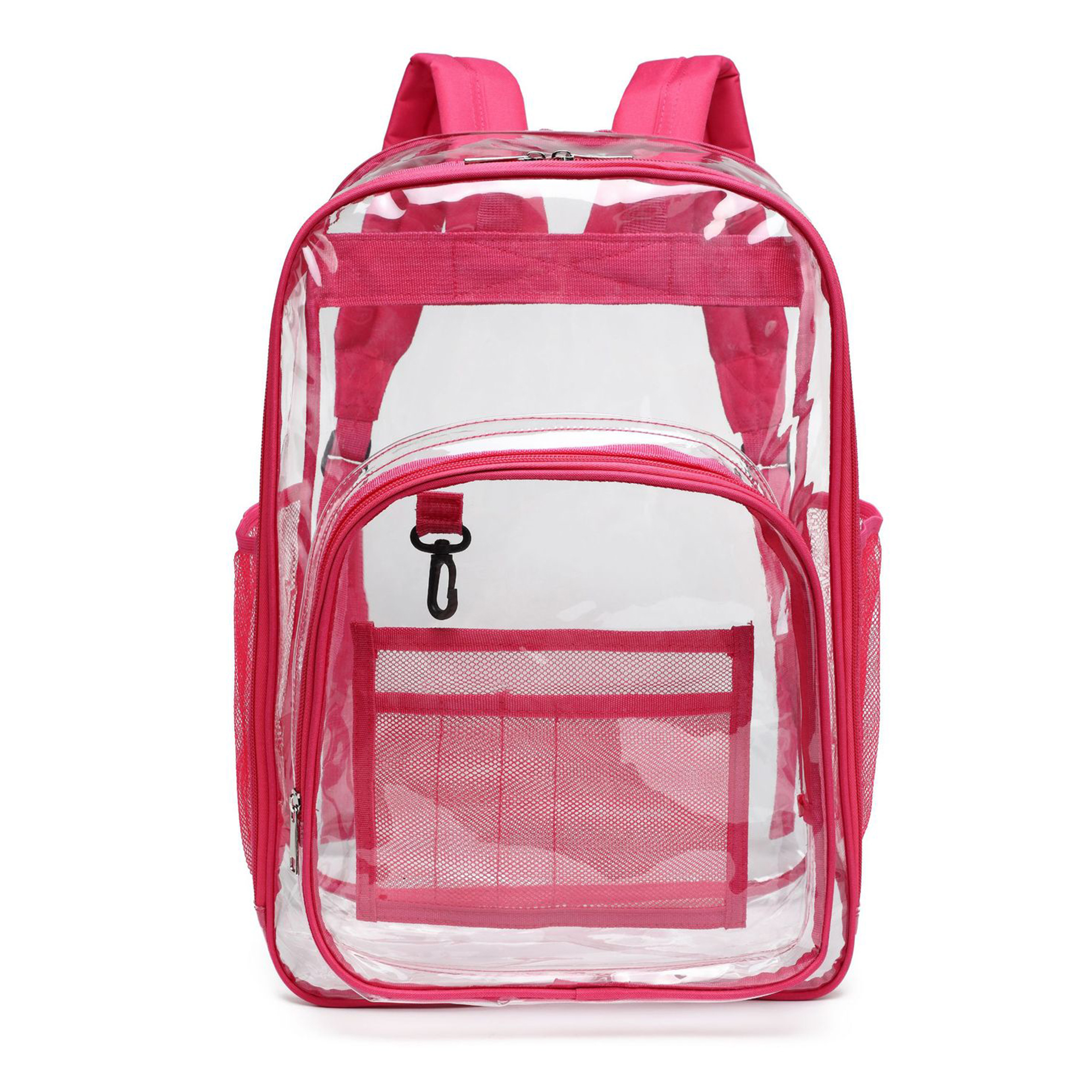 Clear Vinyl Shoulder Backpack 12" Length X 6" Width X 16" Height 10