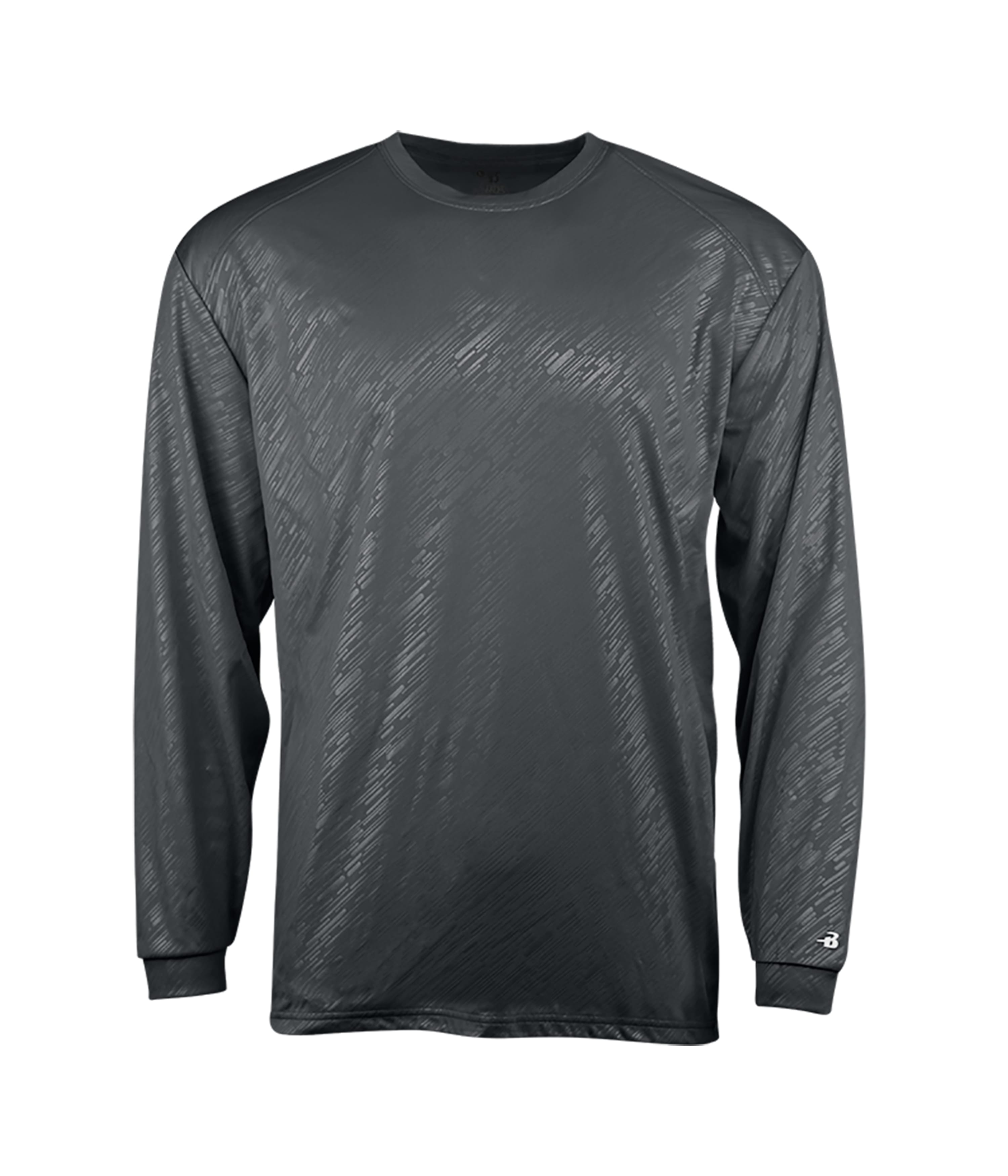 LINE EMBOSSED YOUTH L/S TEE 1
