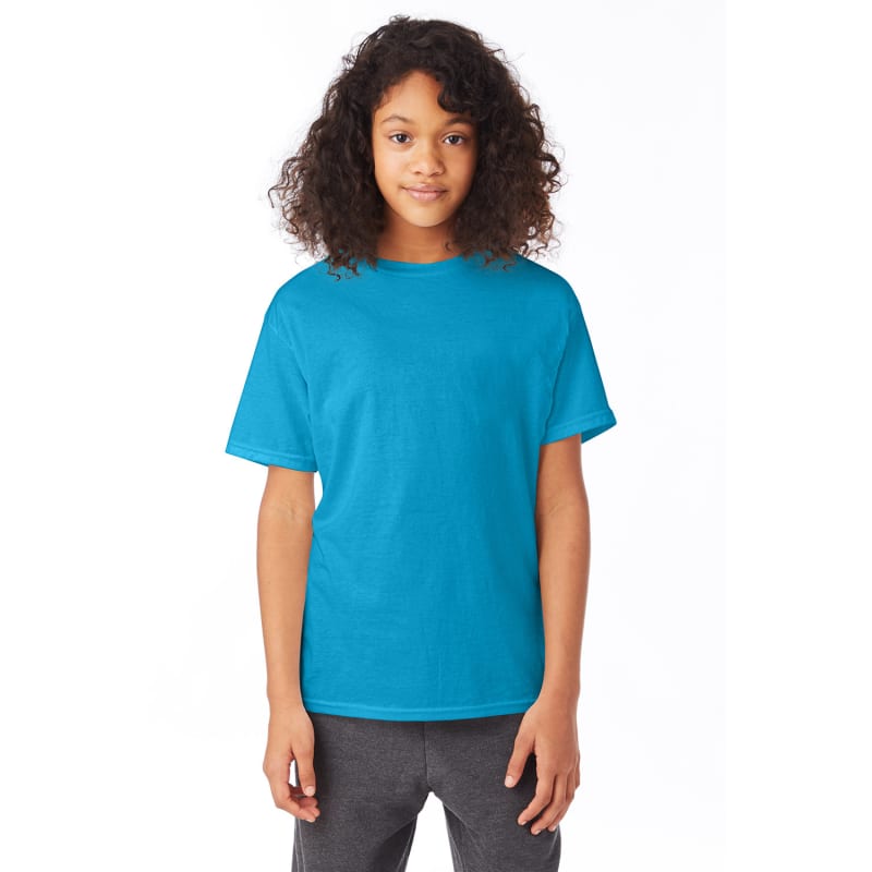 Hanes Youth 5.2 Oz., 50/50 ComfortBlend® EcoSmart® T-Shirt 161