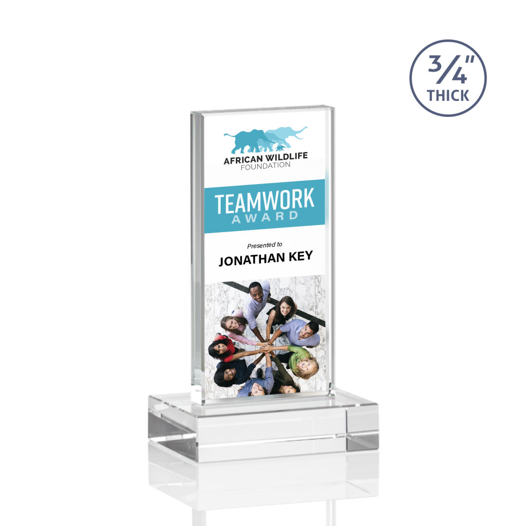 Hathaway VividPrint™ Award - Clear 2