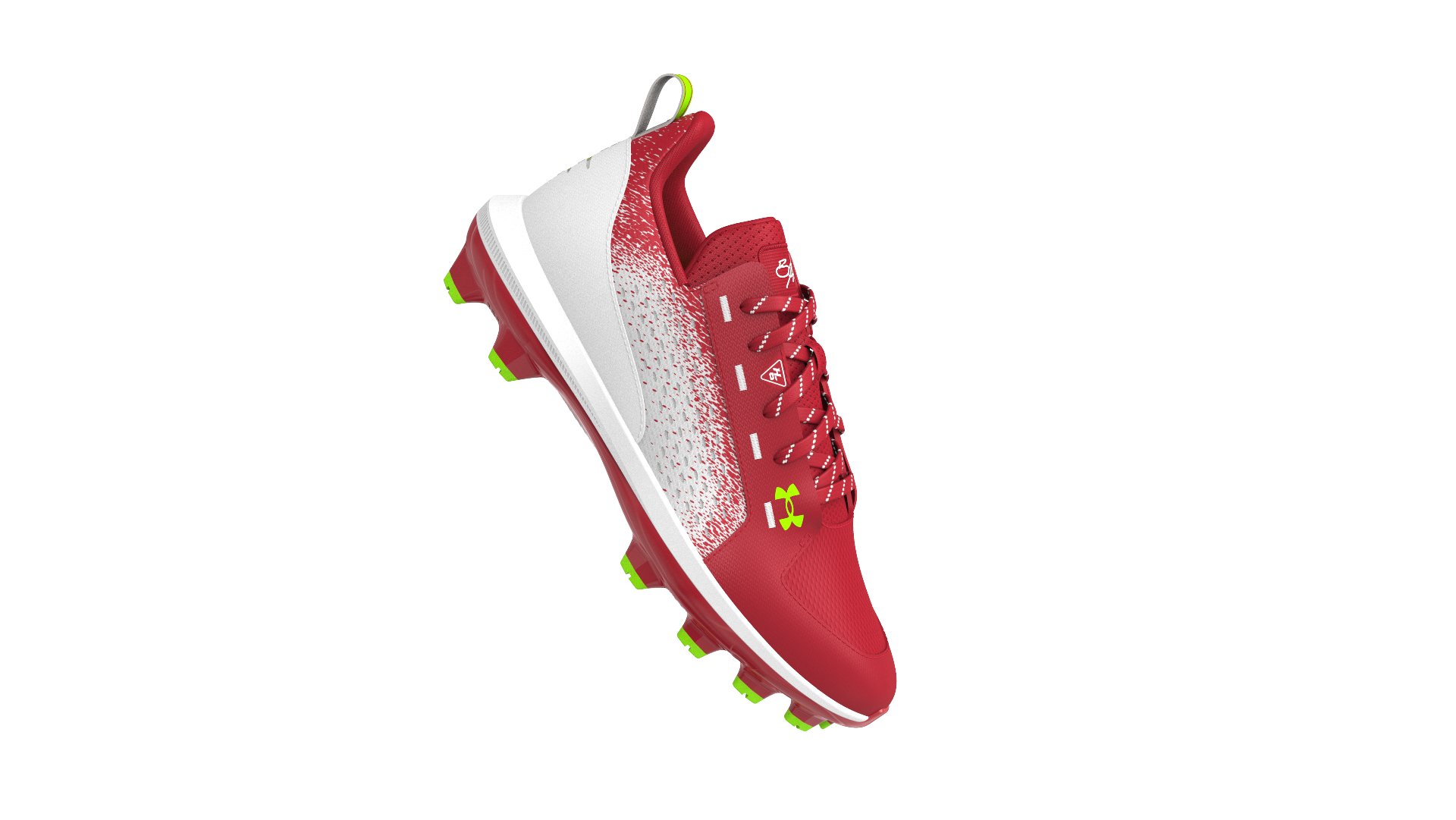 Boys' UA Harper 6 Low TPU Jr. Baseball Cleats 2
