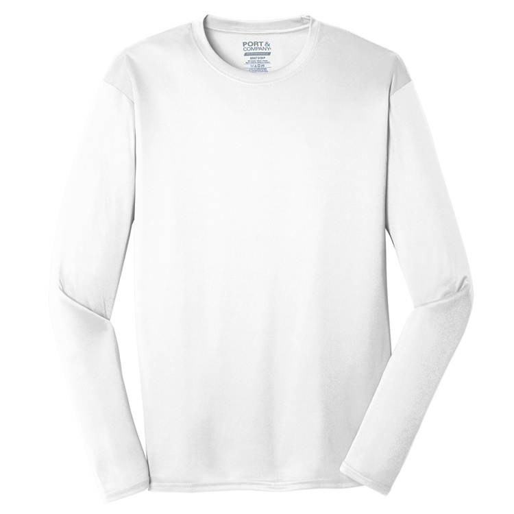 Spot Sub on Men's Long Sleeve Athletic Tee 2