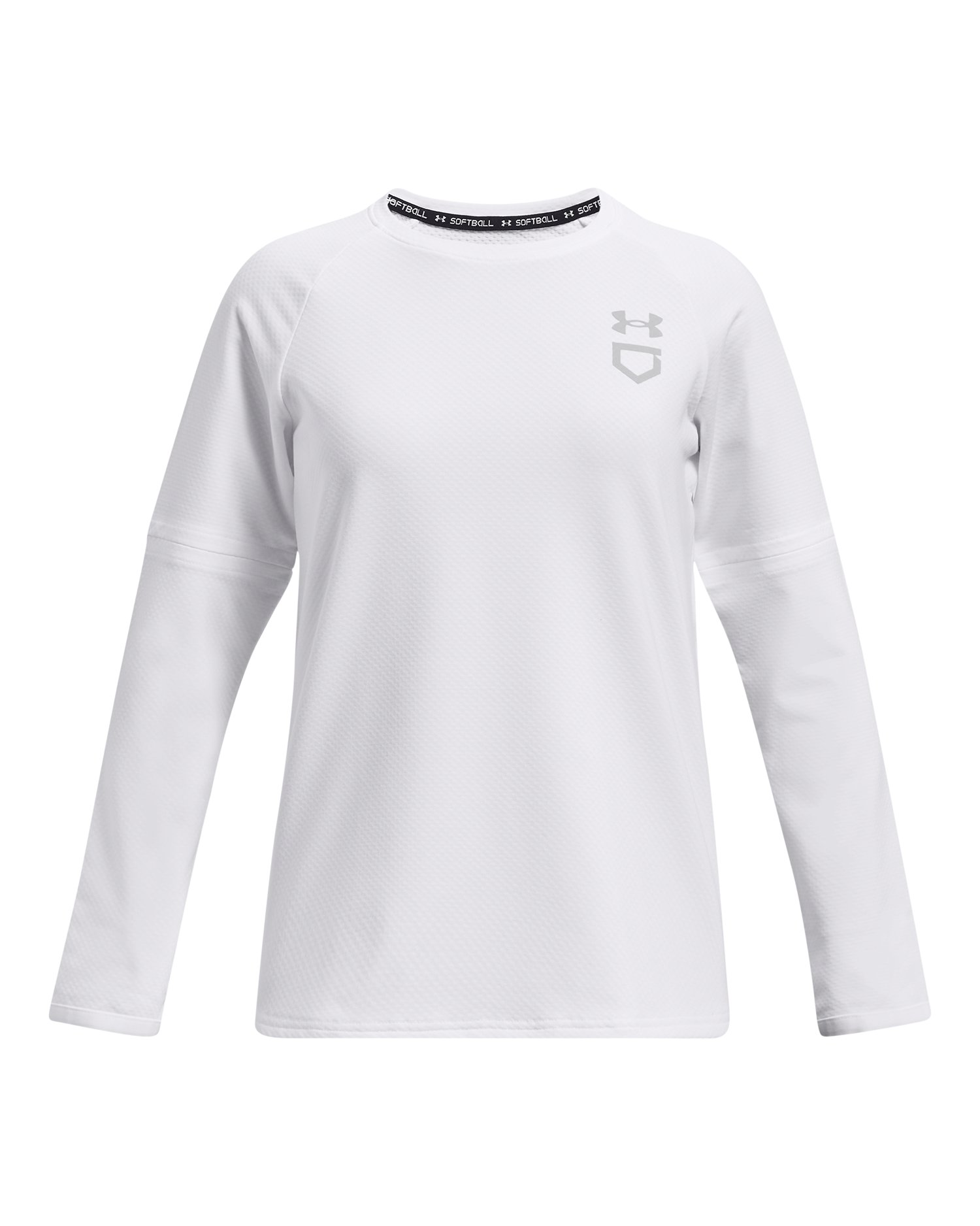 UA Utility Waffle Girls' Crew 4