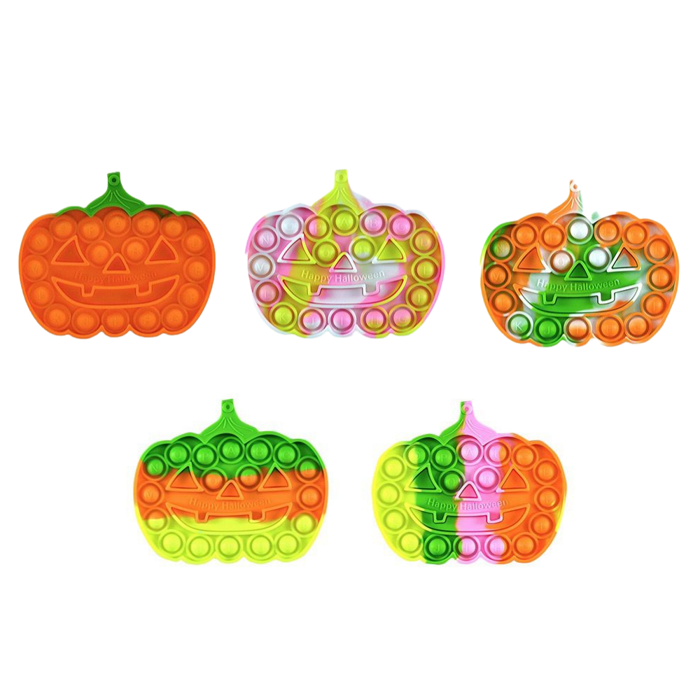 Pop It Fidget Toy Halloween Jack-o'-lantern Pumpkin 5
