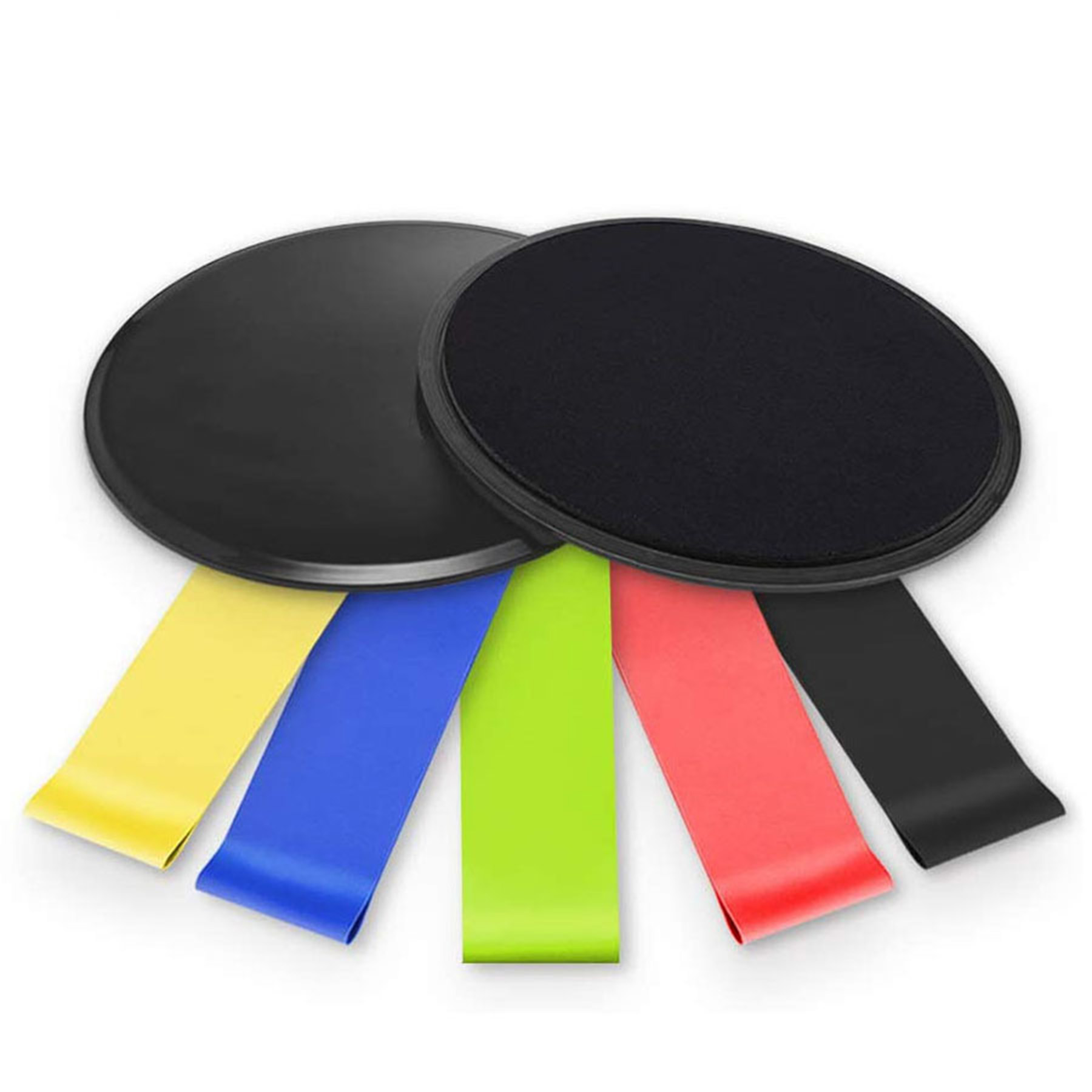 Resistance Band and Sliders Set 2