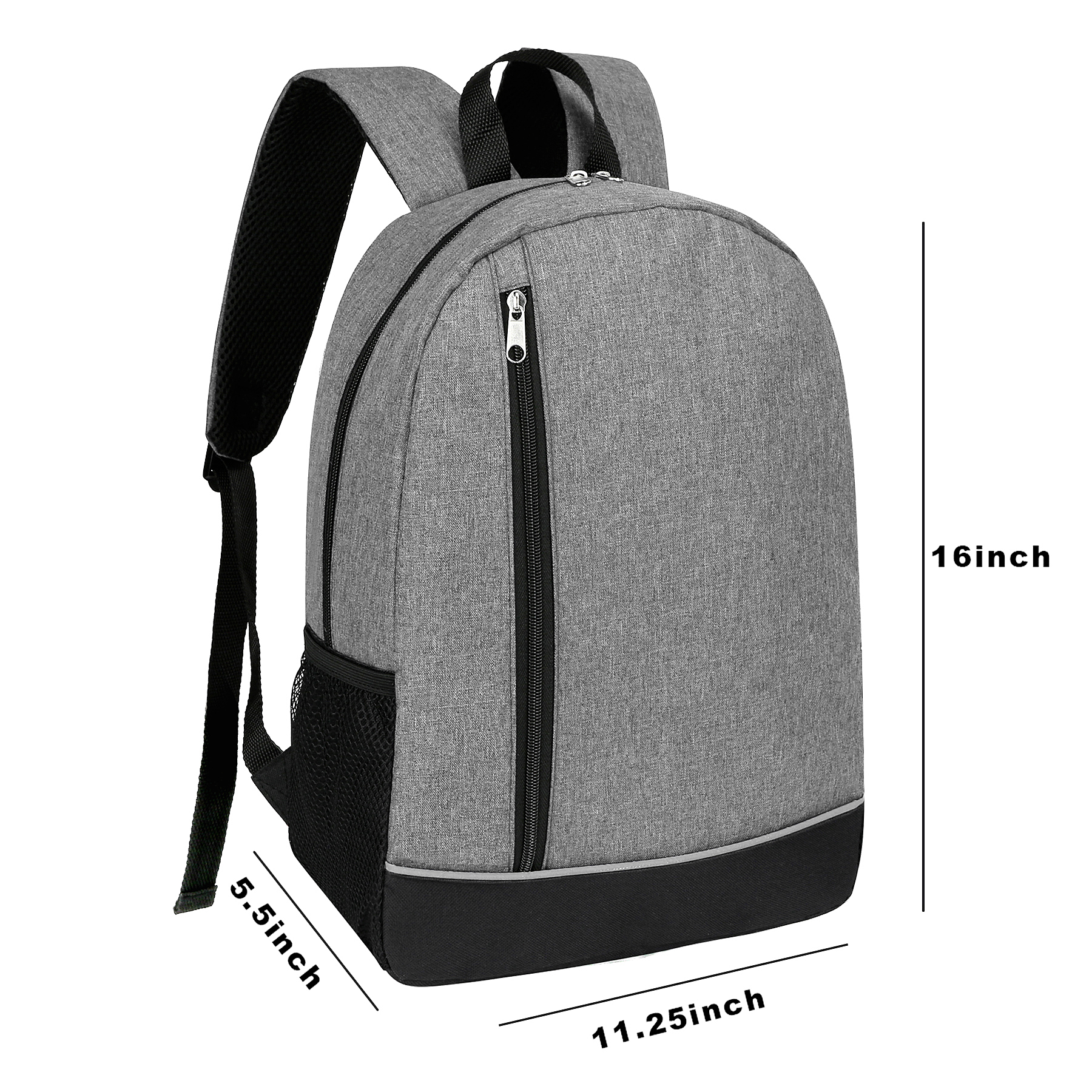 Two-Tone Heathered Urban Backpack 7