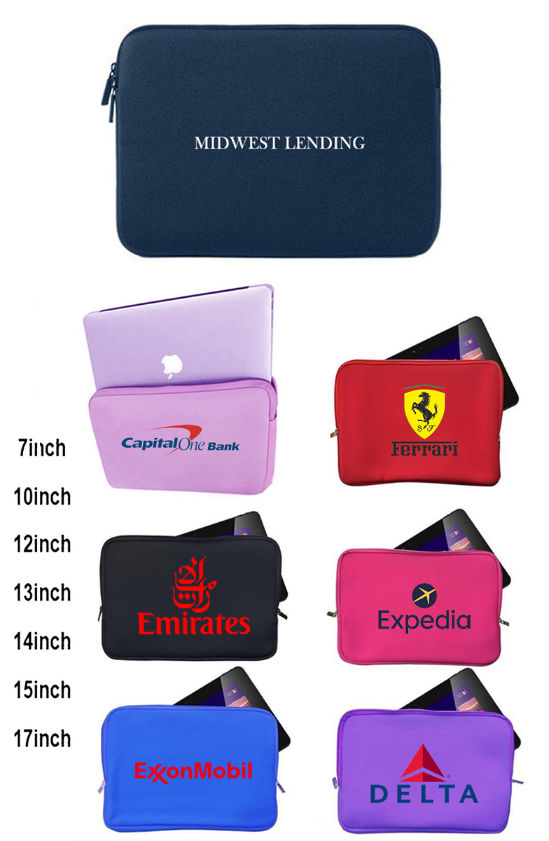 iBank ® 12" Neoprene Zippered Case 1