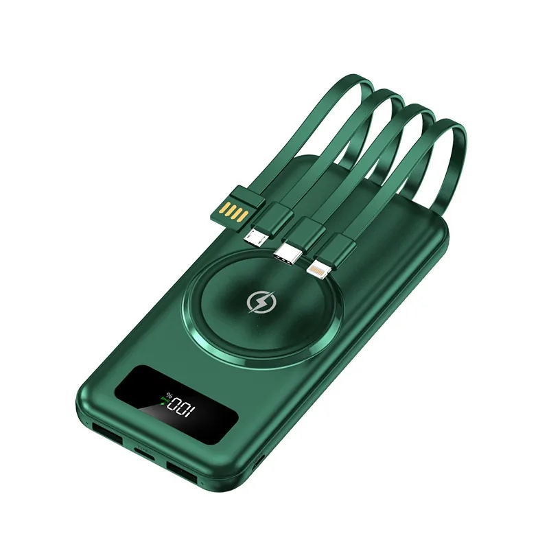 10000mAh Wireless Charger with Charging Cable 3
