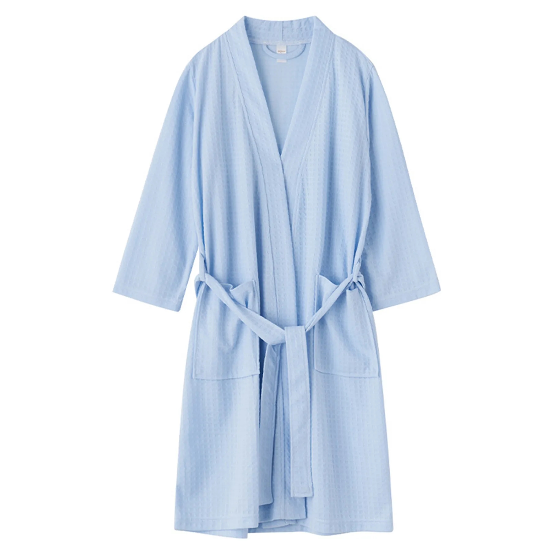 Waffle Weave Bath Robe 5