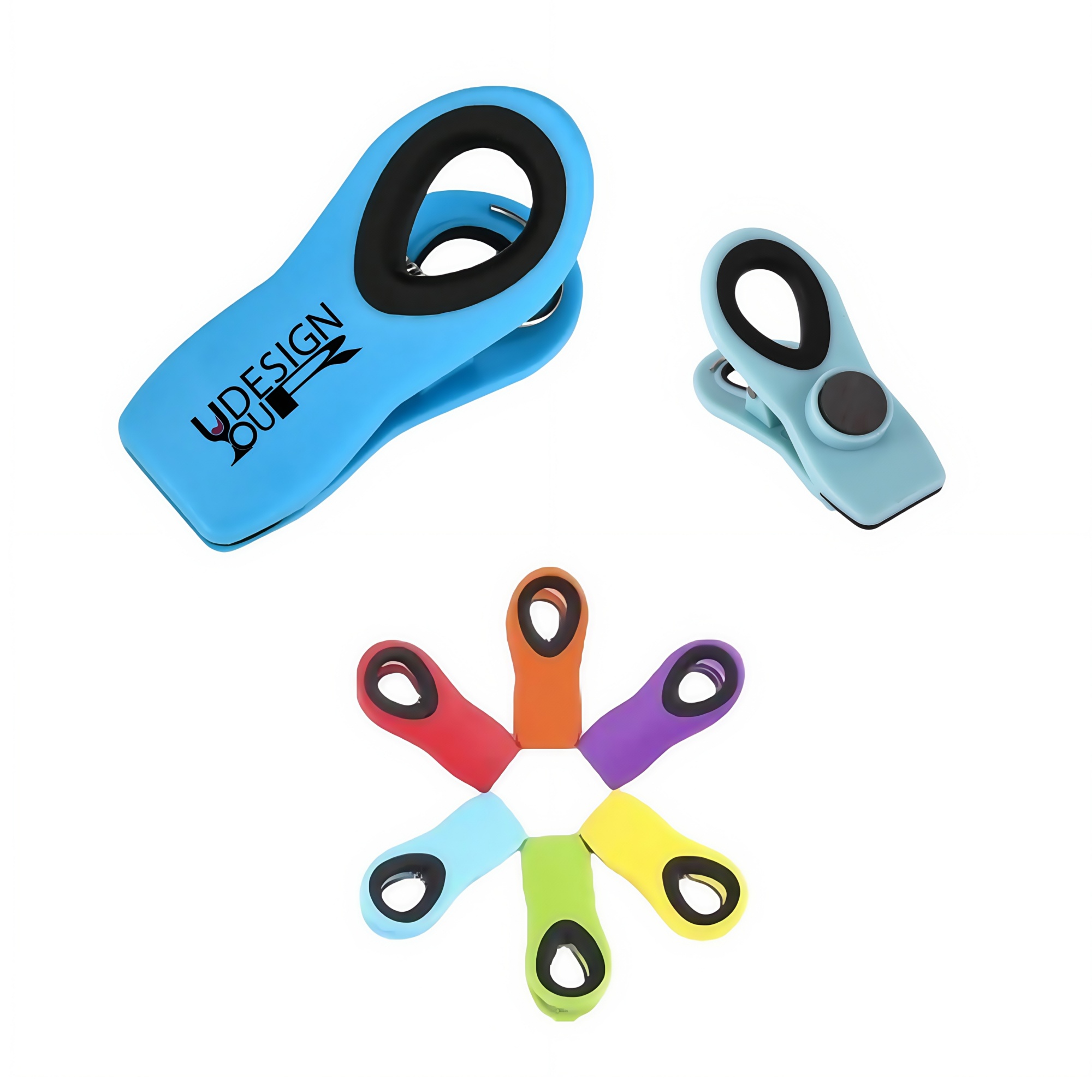 MOQ 30pcs Bag Clips With Magnet 2