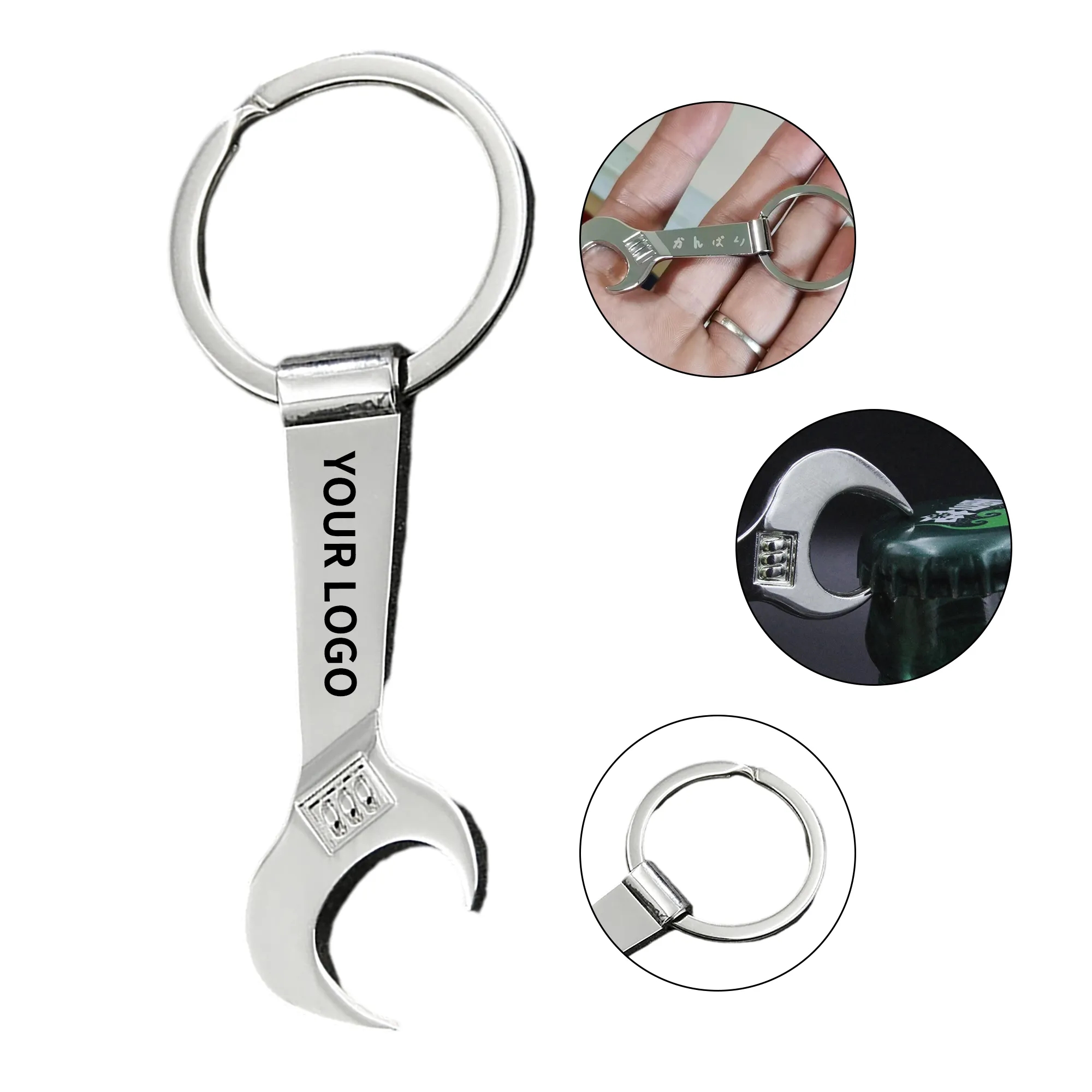 Metal Waist Beer Bottle Opener Wrench 3
