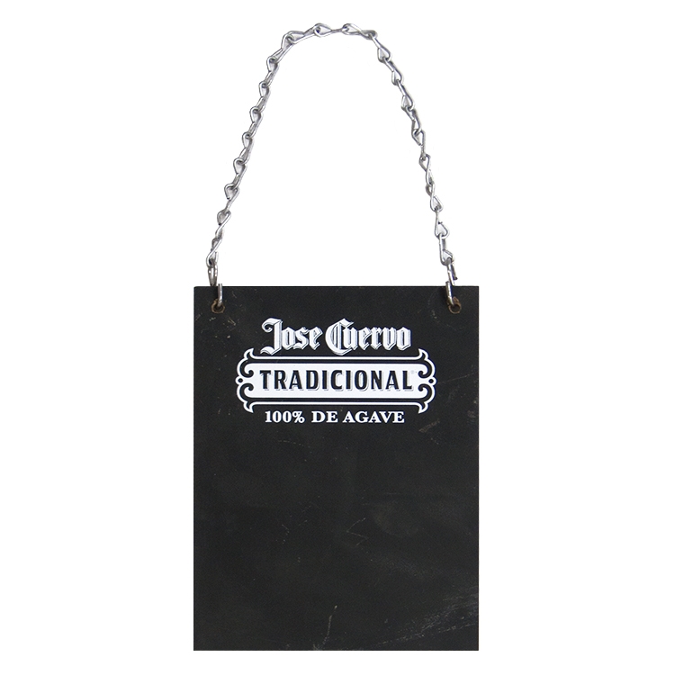 Chain Frameless Chalkboard 5"w x 7"h
