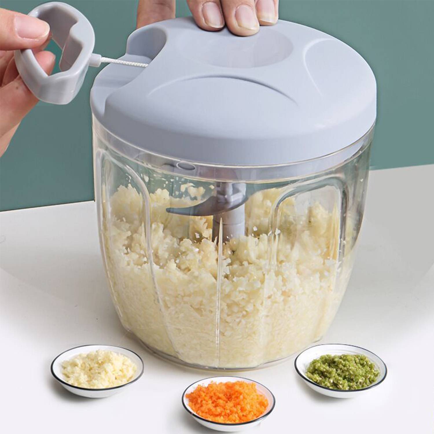 30oz Manual Food Chopper 4