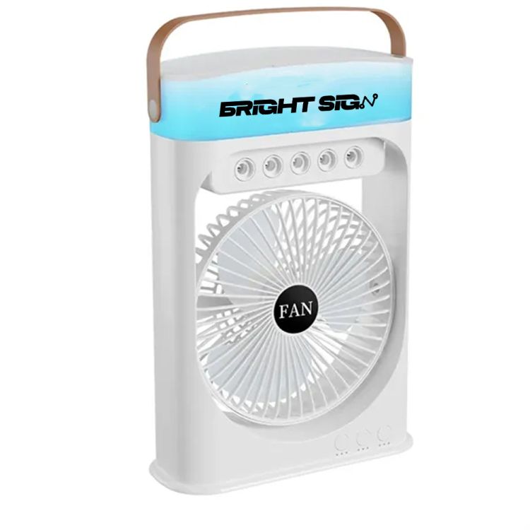 4-in-1 Mini Air Cooler with Humidifier & Power Bank 2