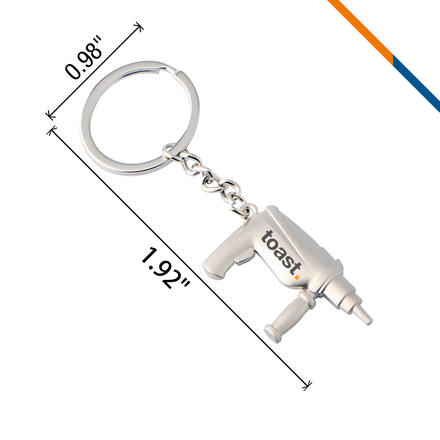 Mini Electric Drill Key Ring 7
