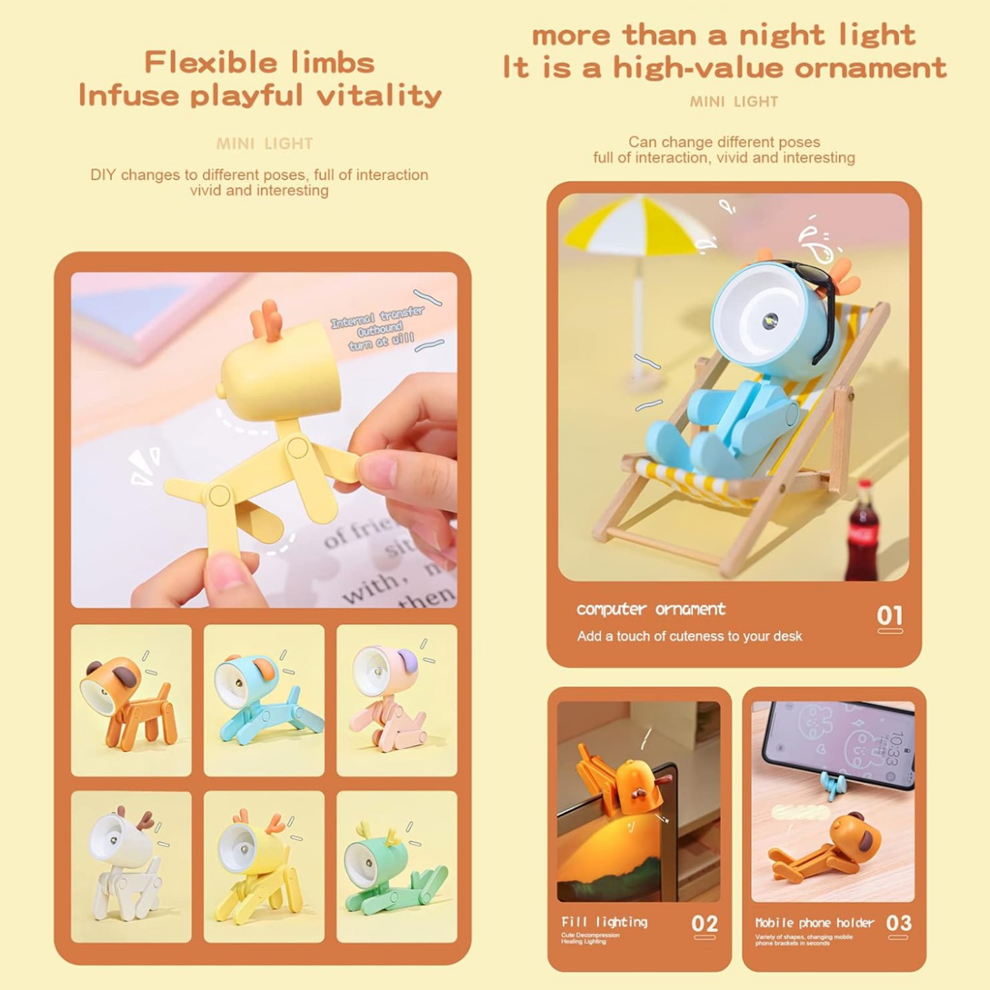 Doggie Shaped Novelty Night Light 5