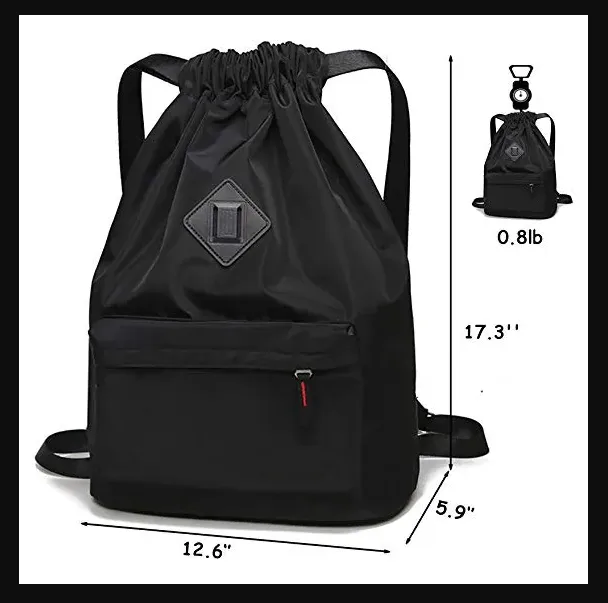 Drawstring Backpack Bag 3