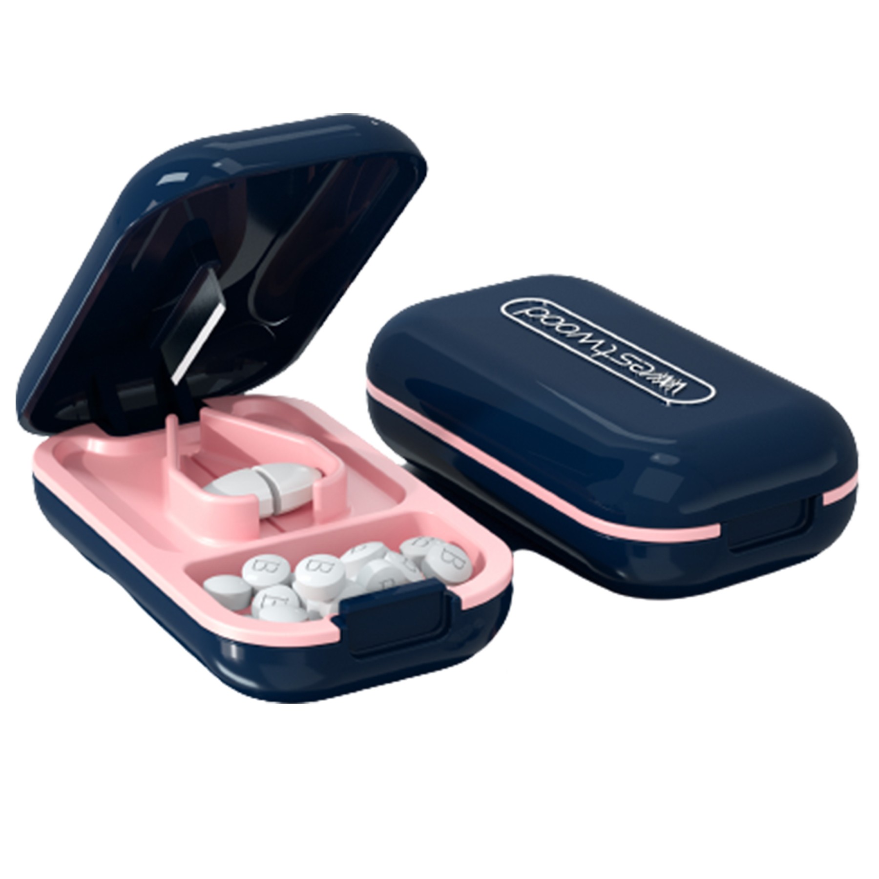 Medicine Box With Cutter 2