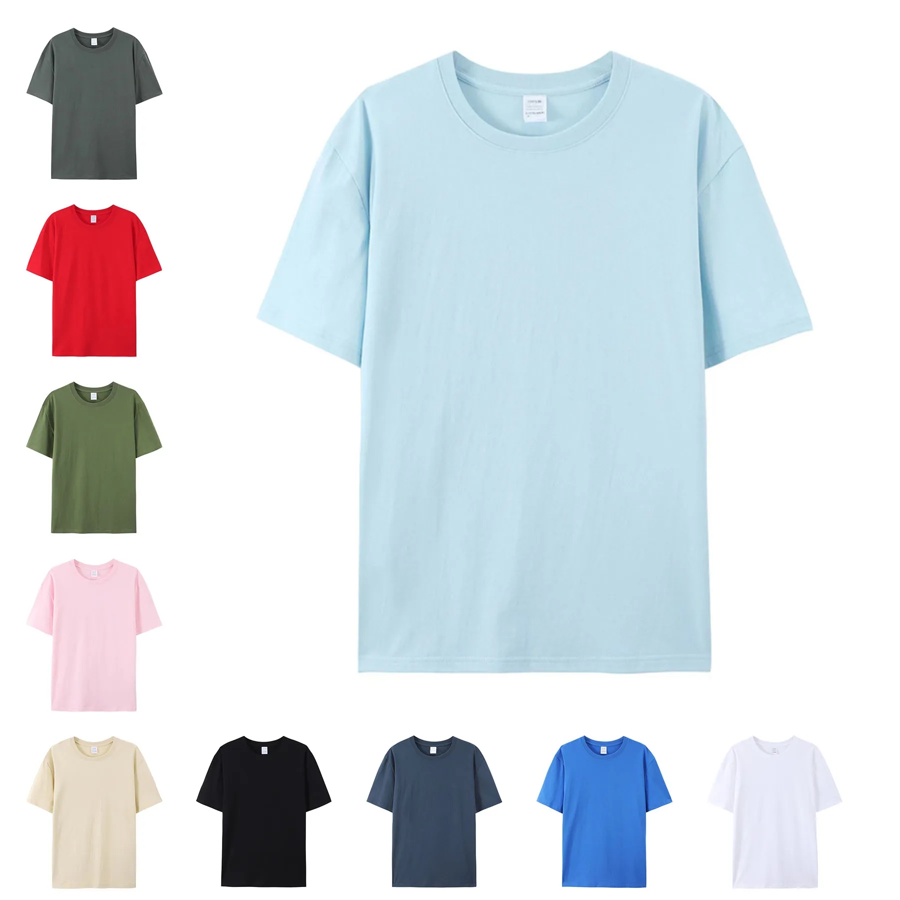 Unisex T-shirt with Moisture-wicking Dry Blend Technology 3