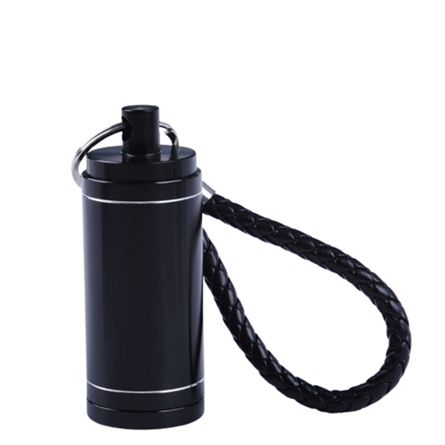 Portable Mini Metal Cylinder Ashtray Keychain 15