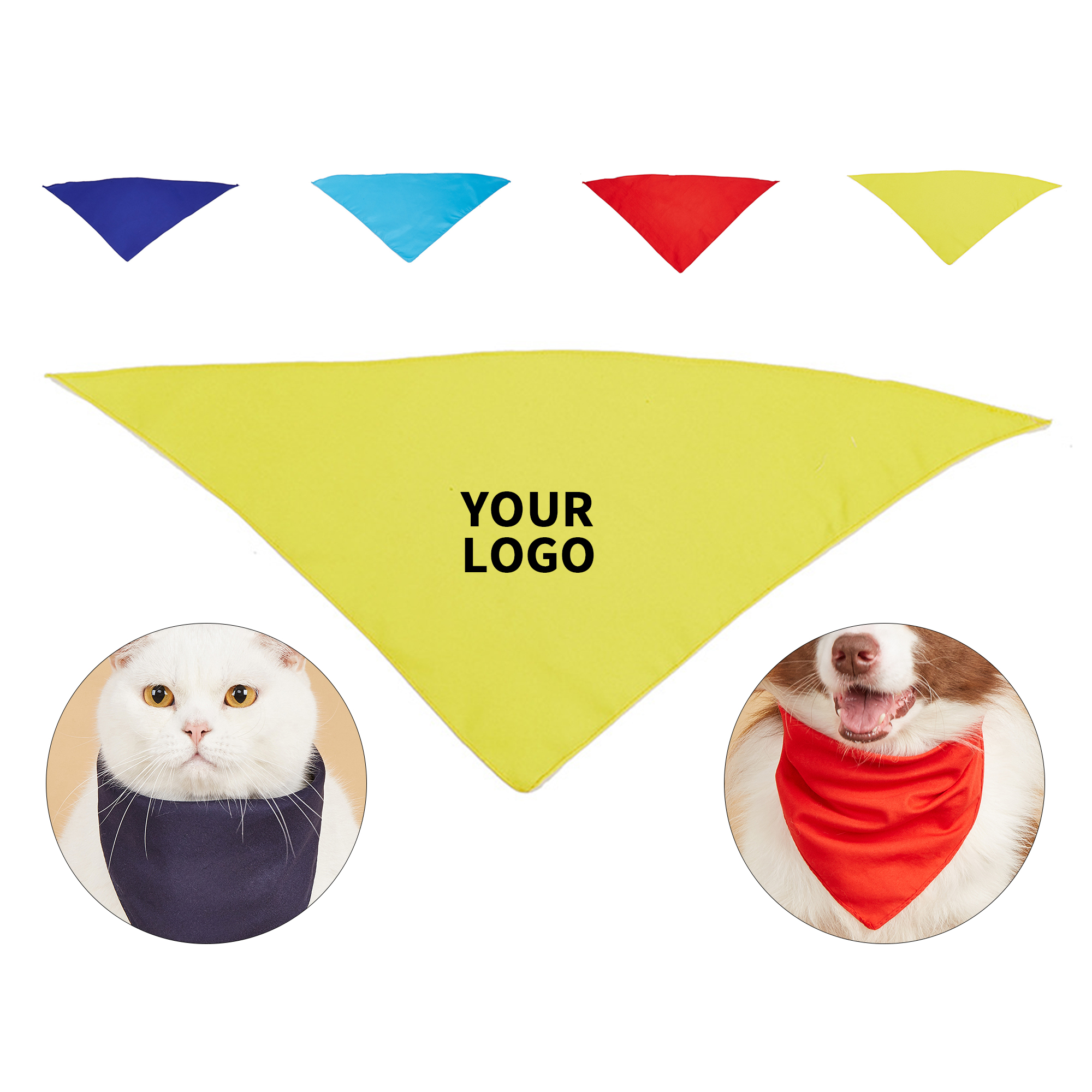 Triangle Dog Bandana Sublimation Printing Design 4