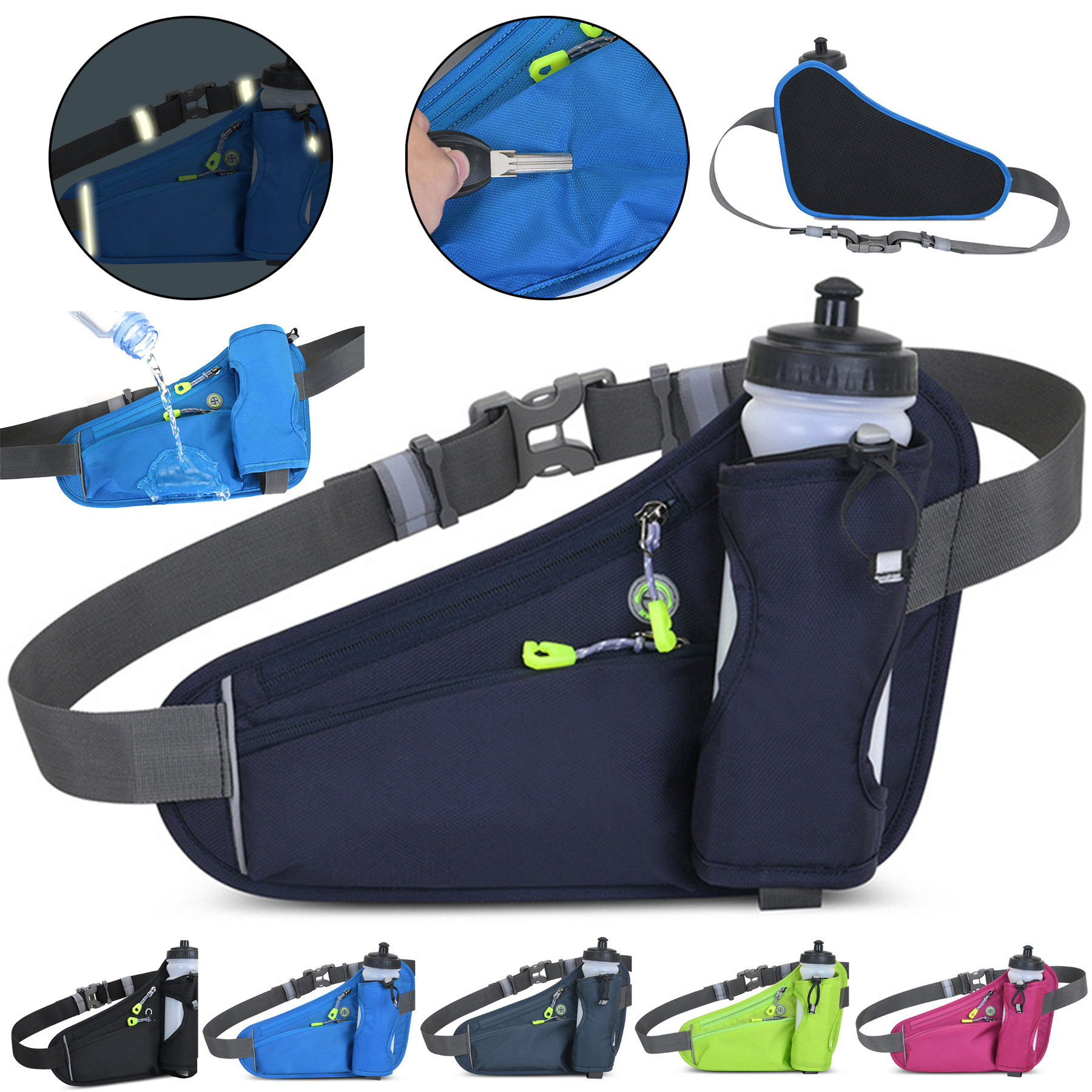 Fanny Pack with Bottle Holder 1