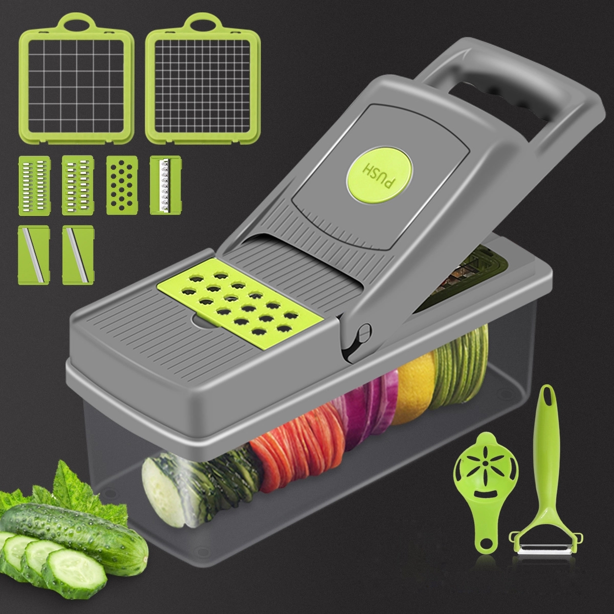 All In 1 Vegetable Choper Slicer For Kitchen Cutter 3