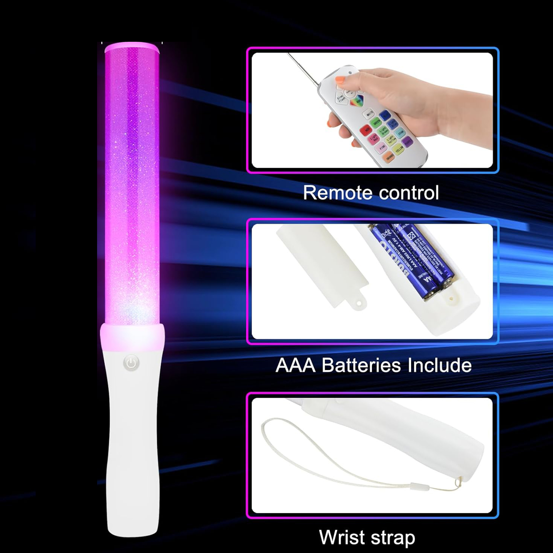 3-Mode LED Flashlight Baton 5